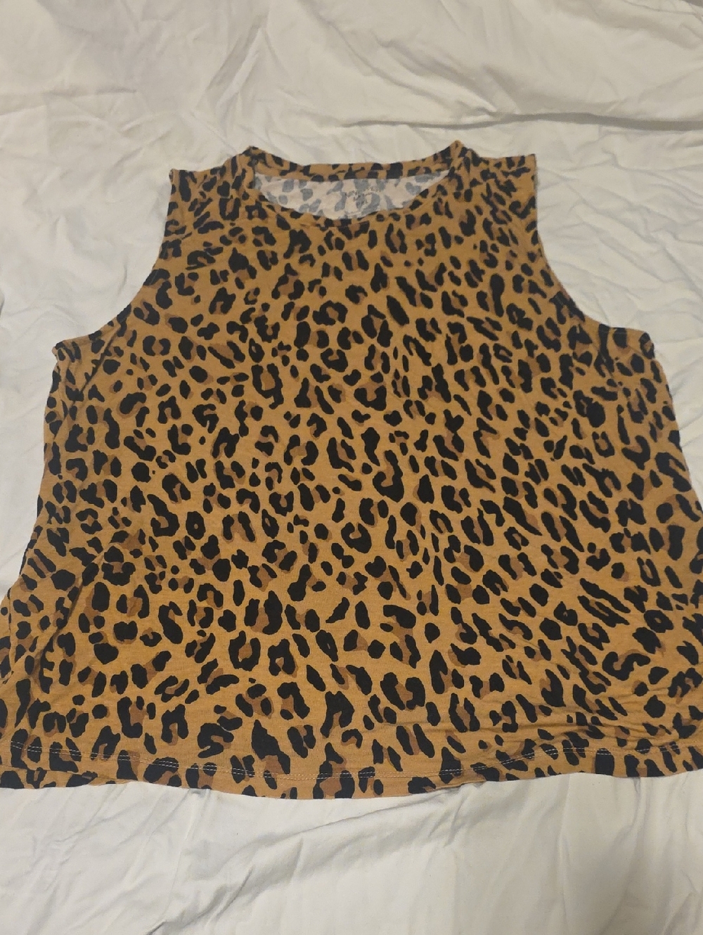 Nine West Cheetah Top Nwot Pxl